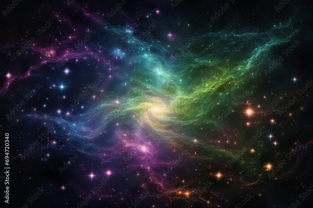 Naklejka premium 宇宙