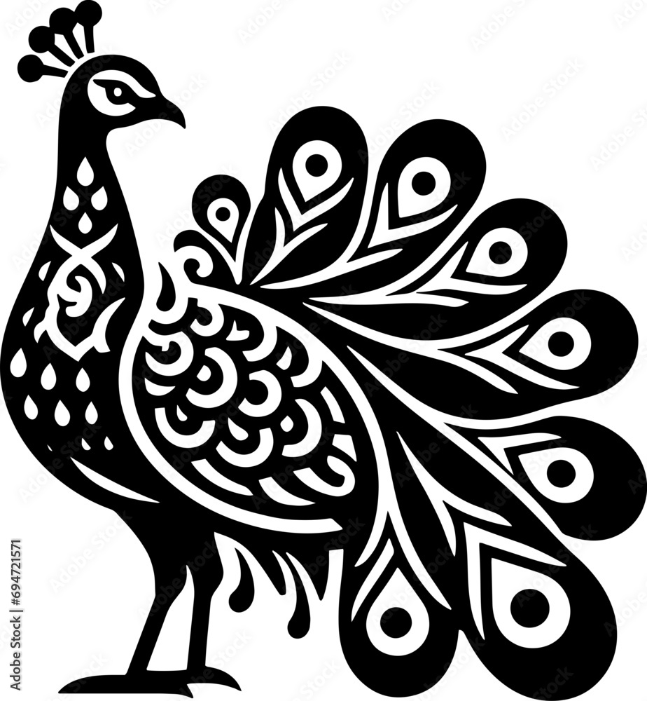 Peacock Bird icon 12