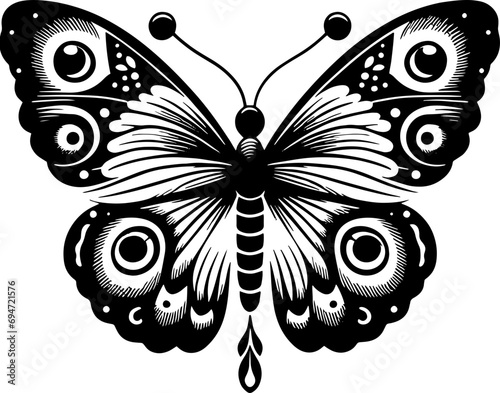 Peacock Butterfly icon 4