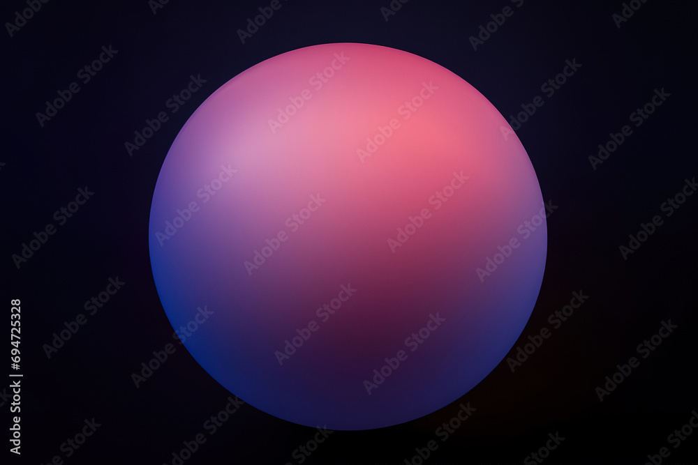 Contemporary Purple Blue Minimalistic Sphere Texture - Elegant Shapes and Gradients for Graphic Design, Digital Art Backgrounds, and Sophisticated Creative Projects, Generated AI