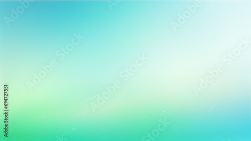 Light Blue, Green Background. 3d Ecological Design.