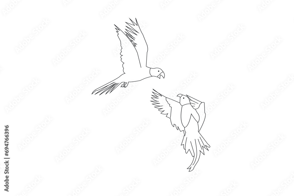 Obraz premium Vector line art drawing or line art drawing illustration