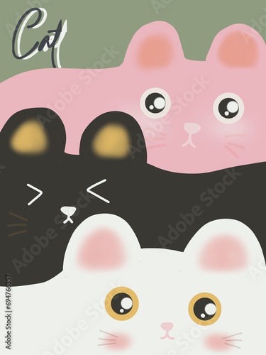 two cats