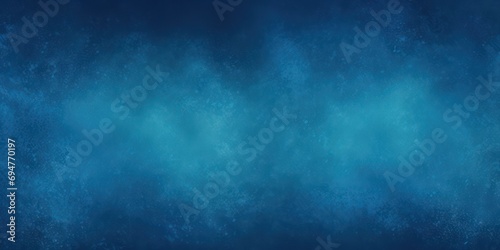 Blue gradient background grainy noise texture