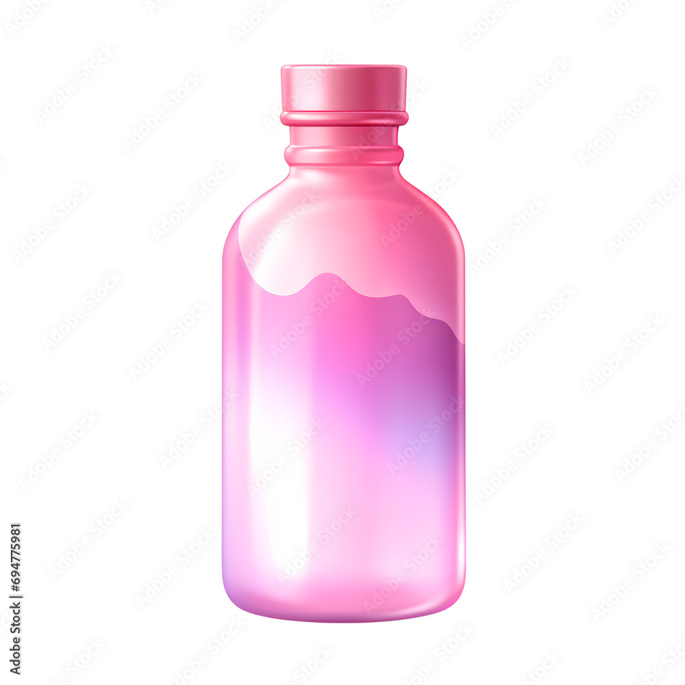 Matte material, 3D, pink to transparent gradient, cute, isolated on transparent background, PNG, 300 DPI Matte material, 3D, pink to transparent gradient, cute, isolated on transparent background, PNG, 300 DPI