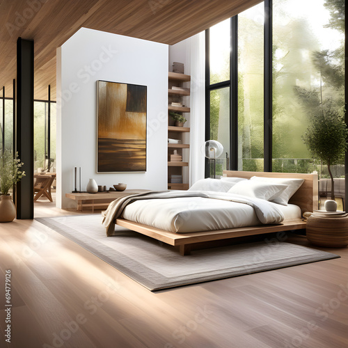 interior of a bedroom