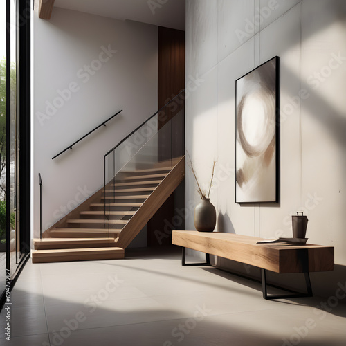 living room with floor