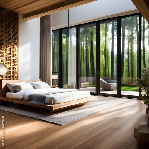 interior of a bedroom