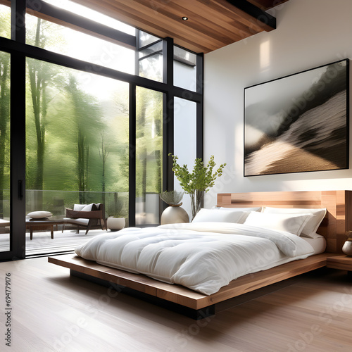 interior of a bedroom