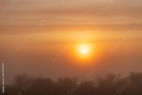 sunrise over the fog © Dirk