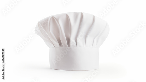 chef hat isolated on white background 