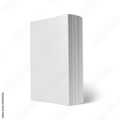 Vertical Blank Book With Soft Cover Template