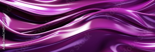 Glossy plum metal fluid glossy chrome mirror water effect background backdrop texture
