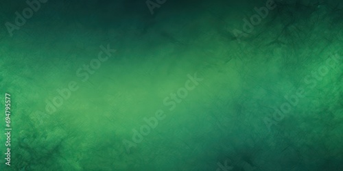 Green gradient background grainy noise texture