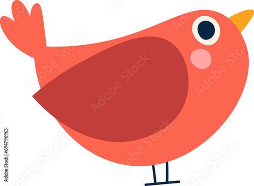 Bird Staying Animal