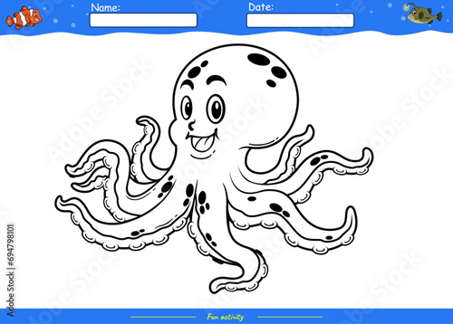 Lets color it Octopus