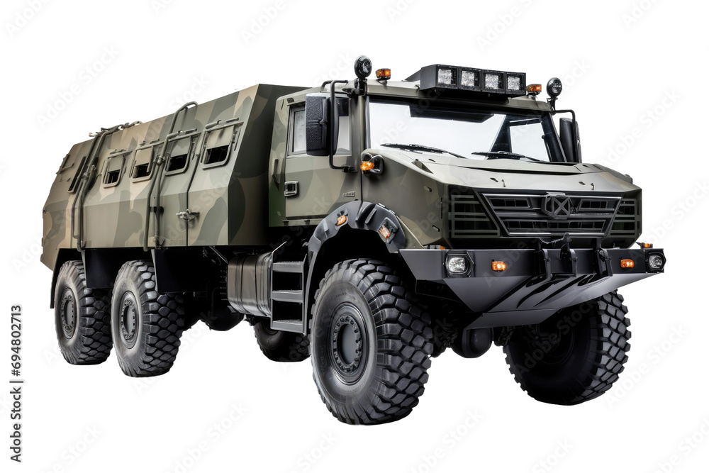 Armored Truck Chronicles Isolated On Transparent Background