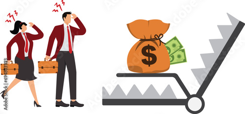 Currency in a trap, Coin, Currency, Business, Trap, Greed, Money, Banking, Paying