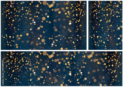 Set of Three Christmas Back...