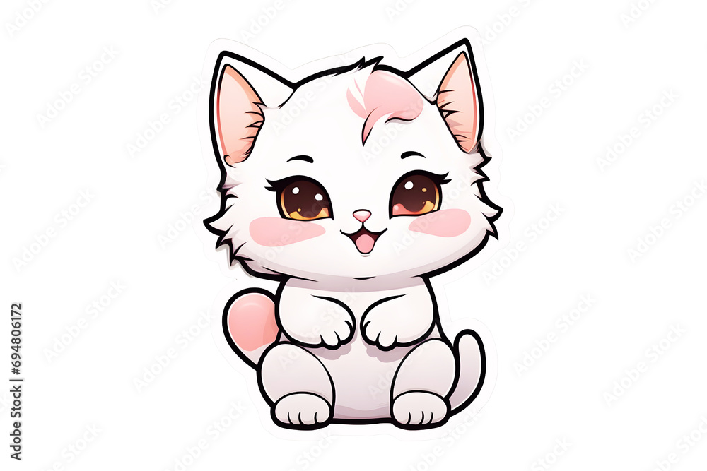 Happy Kitten (PNG 10800x7200)