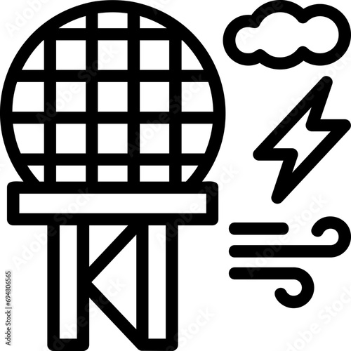 Doppler radar Icon