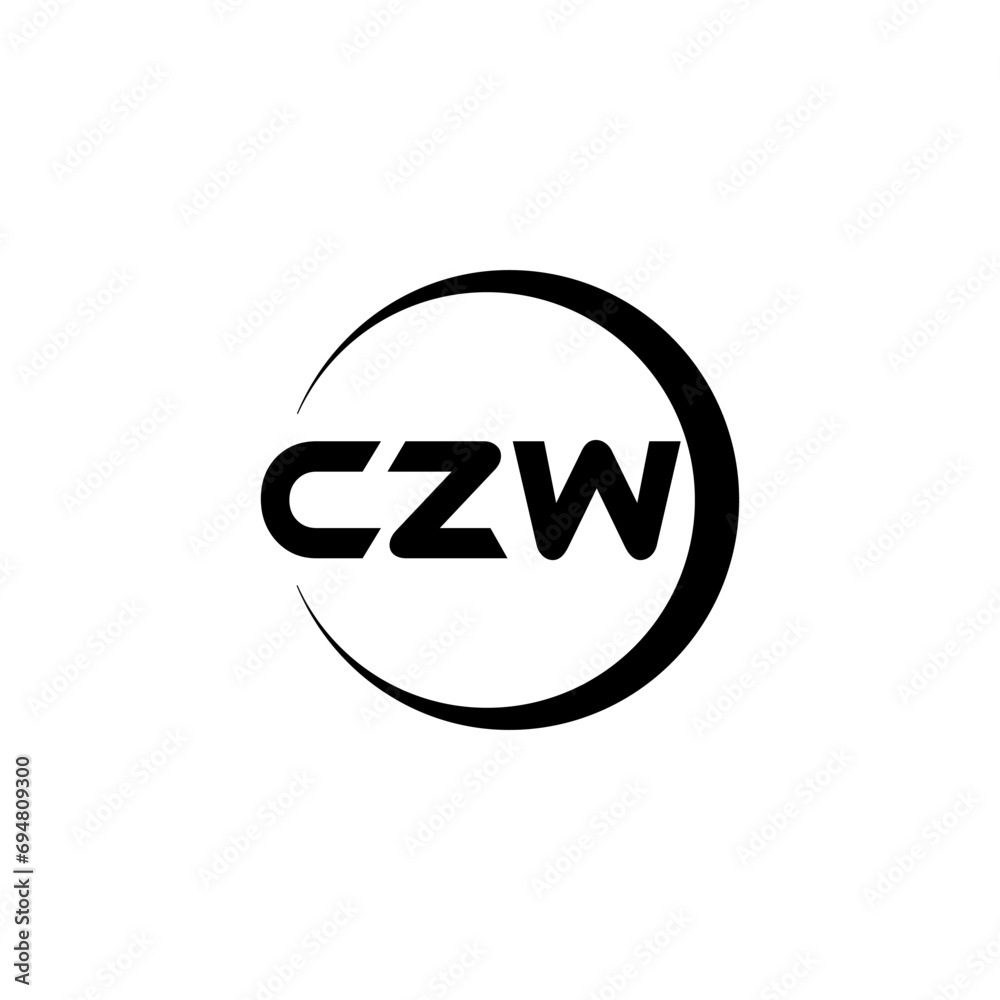 CZW letter logo design with white background in illustrator, cube logo, vector logo, modern alphabet font overlap style. calligraphy designs for logo, Poster, Invitation, etc. CZW letter logo design with white background in illustrator, cube logo, vector logo, modern alphabet font overlap style. calligraphy designs for logo, Poster, Invitation, etc.
