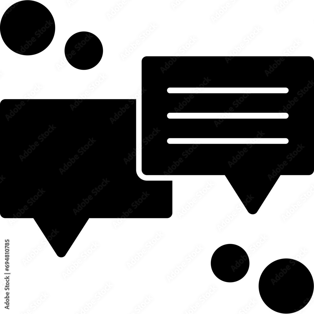Chat bubble Icon Chat bubble Icon