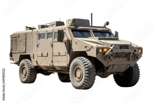 MRAP in Gigapixel Glory Isolated On Transparent Background photo