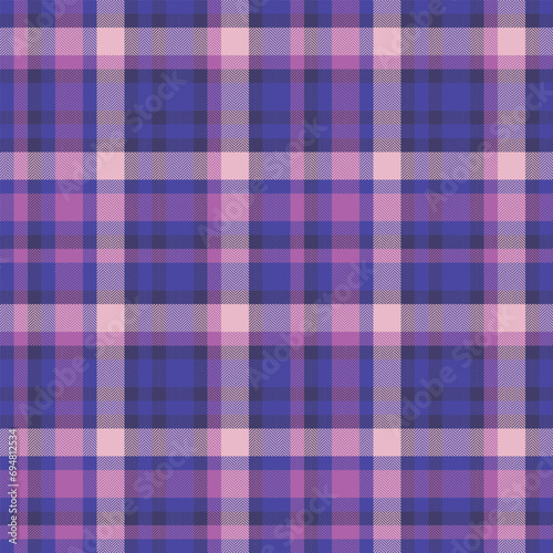 Tartan vector check of seamless fabric background with a plaid pattern texture textile.