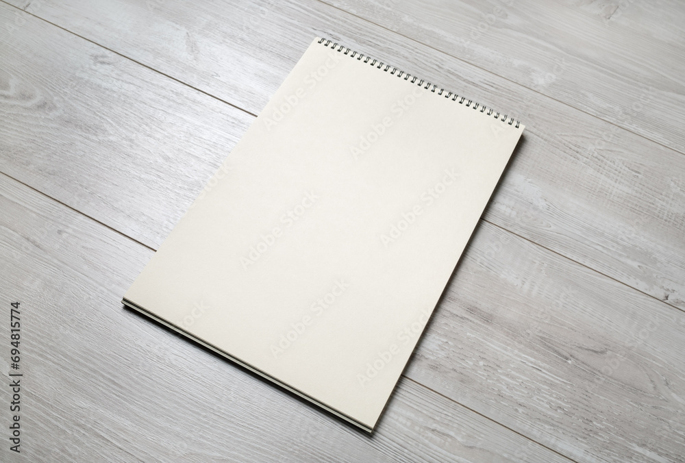 Sketchbook with spiral Sketchbook with spiral