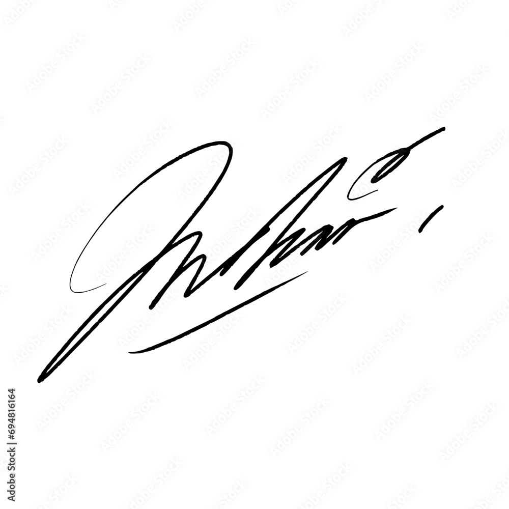 Letter I abstract signature idea for documents. Vector image with black writing and transparent background. Letter I abstract signature idea for documents. Vector image with black writing and transparent background.