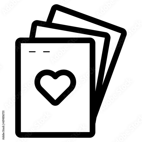 playing cards icon