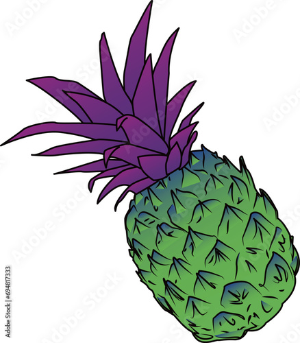 パイナップル（pineapple）(eps)