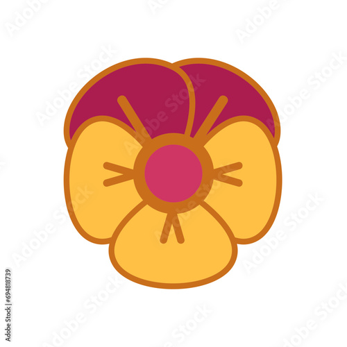 Pansy flower