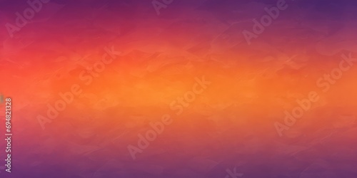 Purple-Orange gradient background grainy noise texture © Celina