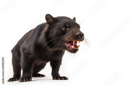 Tasmanian devil on a white background