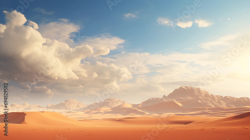 Desert landscape wallpaper