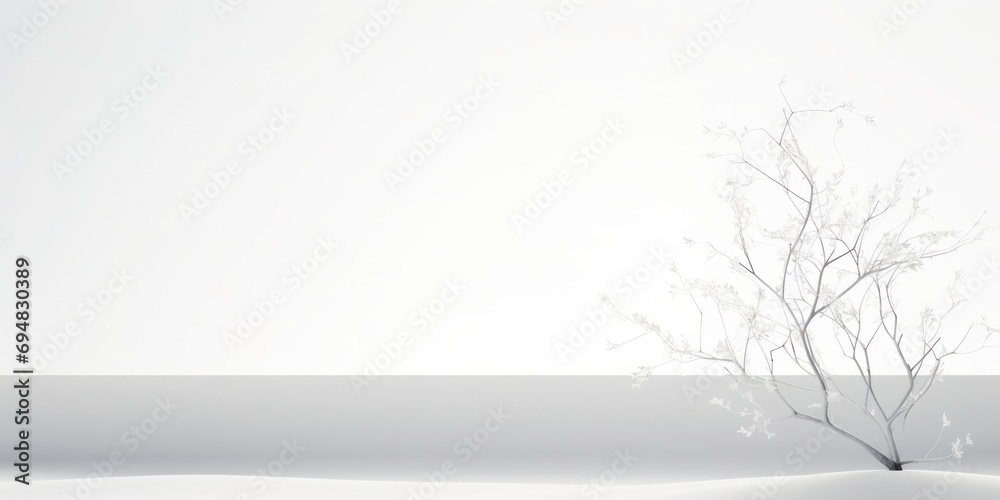 White background with a modern abstract design, incorporating light and shadows for a clean and creative backdrop.