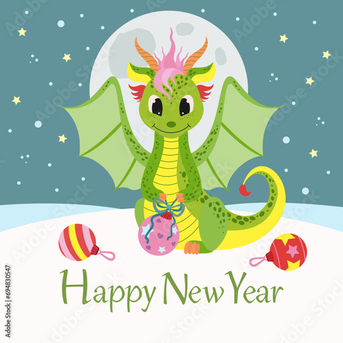new year dragon