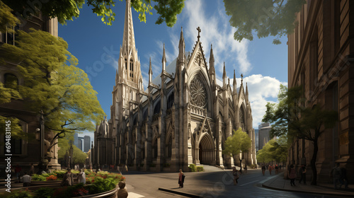 St. Stephens Cathedral in Vienna  photo