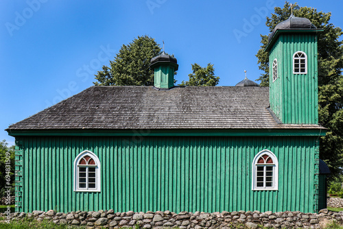 Wooden Lipka Tatar mosque photo