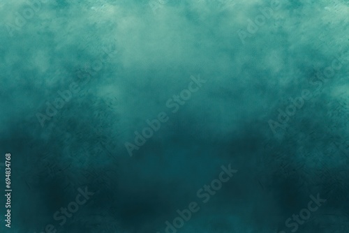 Teal gradient background grainy noise texture