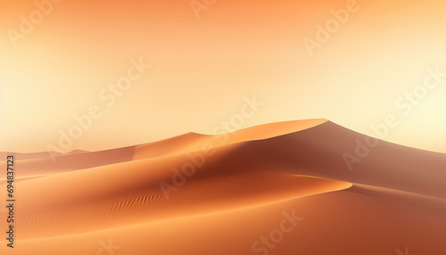 Sand dunes background at sunset