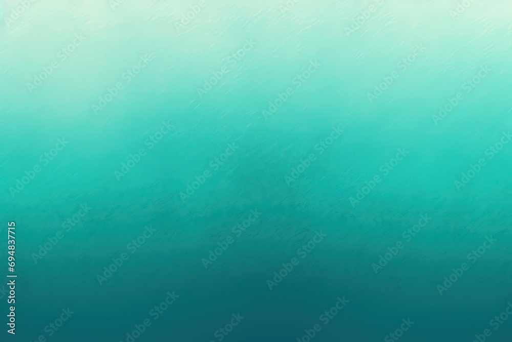 Turquoise gradient background grainy noise texture