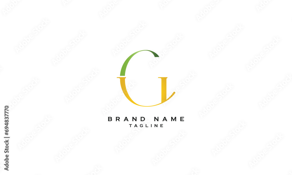 GU, UG, Abstract initial monogram letter alphabet logo design GU, UG, Abstract initial monogram letter alphabet logo design