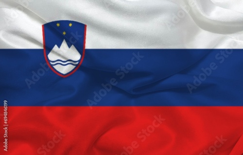 Free Download Slovenia 3d background flag - GFXLoad