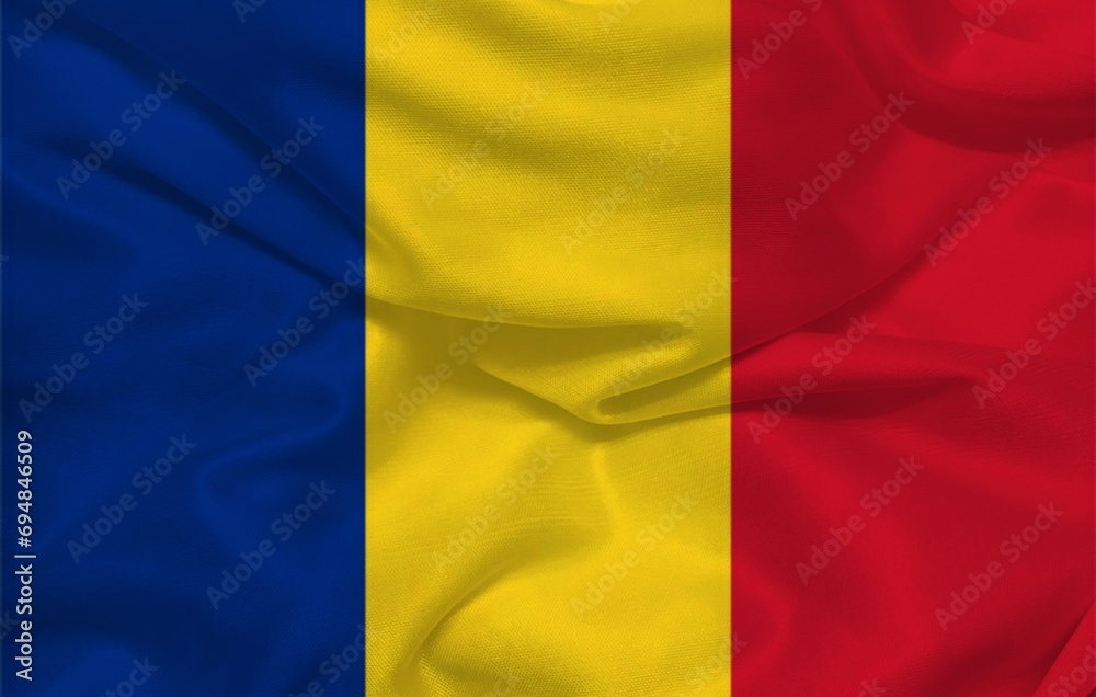 Romania 3d background flag Romania 3d background flag