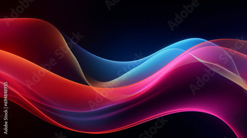 3D abstract background