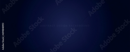 Abstract glowing circle lines on dark blue background. Geometric stripe line art design. Modern shiny blue lines. Futuristic technology concept. Suit for poster, cover, banner, brochure, website
