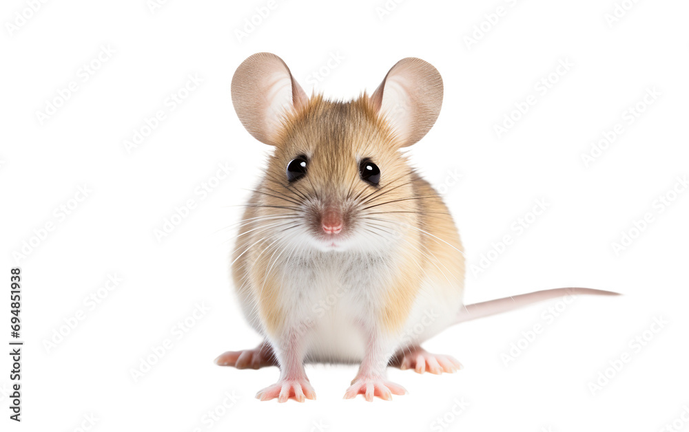 Mouse isolated on transparent background.